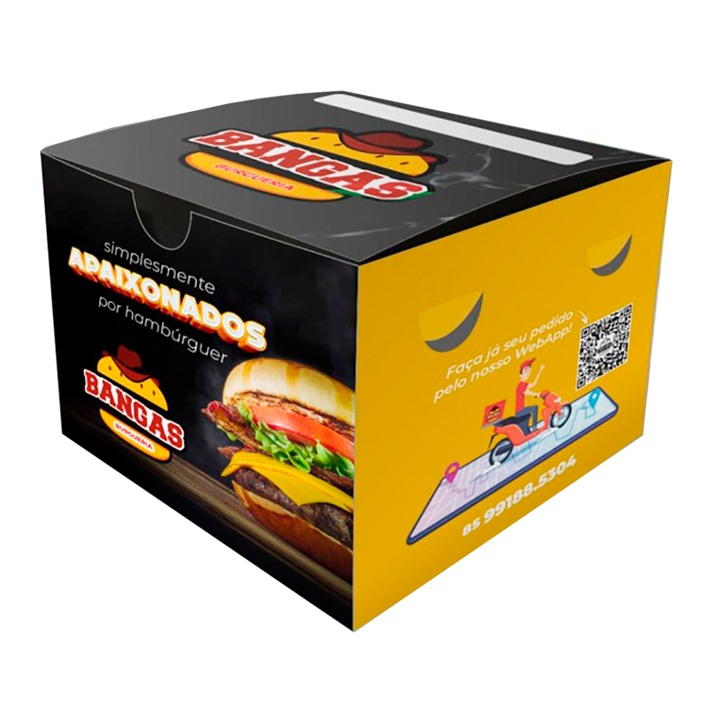 Caixa De Hamburguer Com 36 Unidades Preço