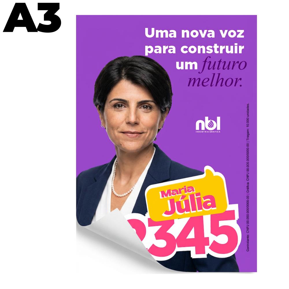 Cartaz 29,7x42 Eleições