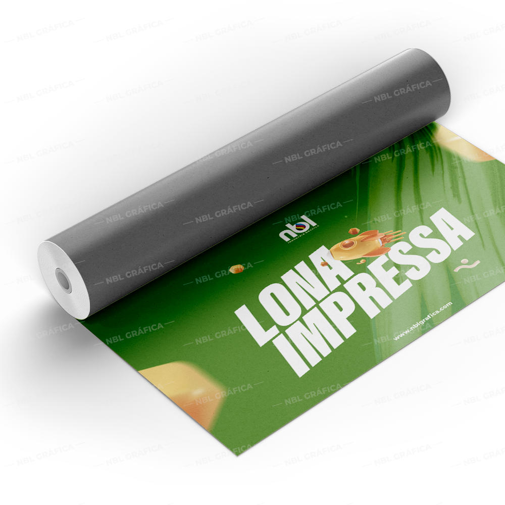 Lona Impressa Lona 440g 4x0 Brilho - NBL Industria Gráfica LTDA.