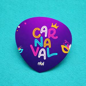 Abanador Modelo 01 Triplex 250g 19x19cm 4x0 (Impressão colorida 1 lado)  Faca de corte 