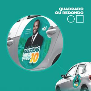 Adesivo 30X30CM - Leitoso Eleições