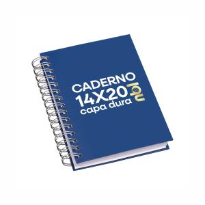 Caderno Capa Dura 14x20cm Capa Dura (Papelão Revestido) | Miolo 180 Páginas cor preta  | Papel Offset 75g 14x20cm Capa Colorida | Miolo 180pag 1x1 cor preta Permamente. Escolha Revestimento Acabamento Encadernação.
