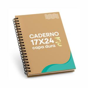Caderno Capa Dura 17x24cm Capa Dura (Papelão Revestido) | Miolo 180 Páginas cor preta  | Papel Offset 75g 17x24cm Capa Colorida | Miolo 180pag 1x1 cor preta Permamente. Escolha Revestimento Acabamento Encadernação.