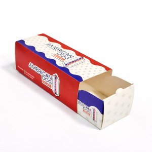CAIXA PARA HOTDOG - MODELO GAVETA