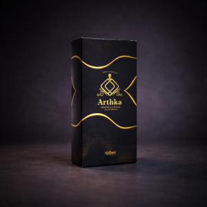 CAIXA CARTUCHO PARA PERFUME DE 100ML Triplex 250g 16x8x3,5  Laminação Brilho ou Fosco Corte e vinco eletrônico 