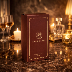 CAIXA CARTUCHO PARA PERFUME DE 100ML Triplex 250g 13x6,5x4  Laminação Brilho ou Fosco Faca de corte 