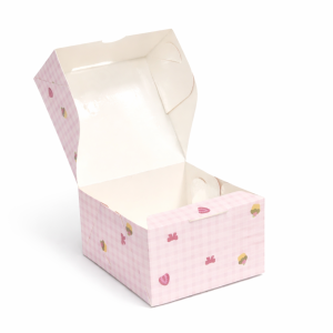 CAIXA PARA DOCES TRIPLEX 250G 11X11X6,5cm   LAMINAÇÃO BRILHO INTERNA 