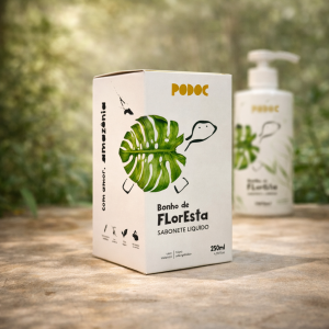 CAIXA PARA SABONETE LÍQUIDO DE 130ML      