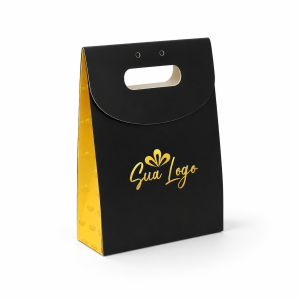CAIXA-SACOLA PARA ACESSÓRIOS PEQUENOS PERSONALIZADA (MODELO 1)      