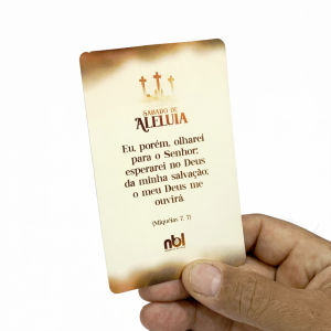 Cartão com mensagem 10x8cm (Personalizado)