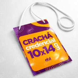 CRACHÁ/CREDENCIAL PERSONALIZADO