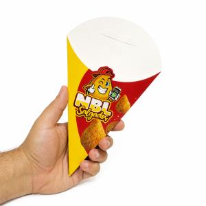 EMBALAGEM CONE PERSONALIZADA