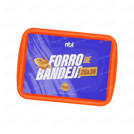 FORRO DE BANDEJA | JOGO AMERICANO Papel Offset 70g Escolha Tamanhos Disponíveis 4x0 (Colorido 1 Lado)   